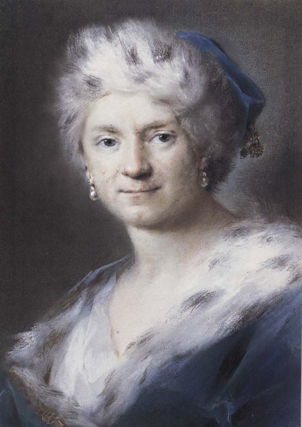 Rosalba carriera Self-Portrait as Winter